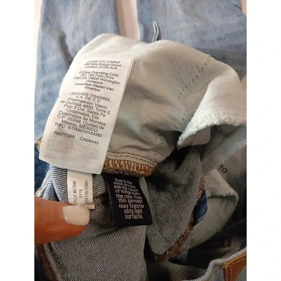 Madewell Women's Blue The Perfect Vintage Jeans Size 26 - Picture 8 of 9